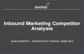 ID 2013 - Inbound Marketing Competitor Analysis