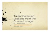 Talent Selection-Dr. Daniel Crosby