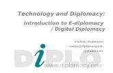 Technology and Diplomacy - Introduction to E-diplomacy