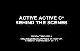 Cassandra Summit 2014: Active-Active Cassandra Behind the Scenes