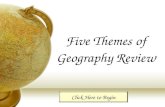 Five Themes of Geography Review