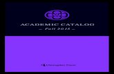 Abingdon Press Academic Catalog Fall 2015
