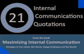 21 Internal Communications Quotations