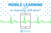 Mobile Learning, aka mLearning: still alive?