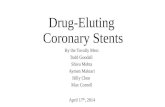 Drug-Eluting Coronary Stent Presentation with Revisions