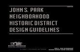 John S. Park Neighborhood Historic District Design Guidelines
