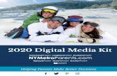 2020 Digital Media Kit - Followers Articles on   Unique Visitors /month Digital Audiences