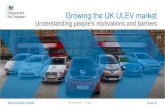 Growing the UK ULEV market Moving Britain Ahead Cost: the challenge 13 Growing the UK ULEV market June