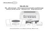 6 Zone Communicating Wirefree Alarm System - Friedland Installation Manuals...‚ ‚ Friedland SA5 6 Zone Communicating Wirefree Alarm System IMPORTANT: ... The system could