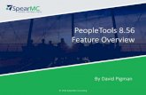 PeopleTools 8.56 Feature Overview -   Single Signon Enhancements ... Communications â€¢ PSCBO_STATS Package for PeopleSoft Optimization . PUM - Lifecycle Management Tools