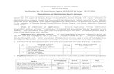 NOTIFICATION - All India KARNATAKA FOREST DEPARTMENT NOTIFICATION Notification No. B9-Recruitment-Sports-CR-1/2015-16 Dated 03-07-2015 Recruitment of Meritorious Sports Persons The