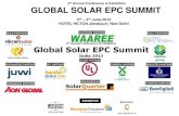 3rd Annual Conference & Exhibition GLOBAL SOLAR EPC . Vijayvergia Dehli...¢  4 Solar Power Potential