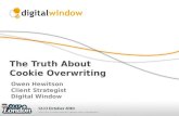 a4uexpo BT Theatre - The truth about Cookie Overwriting