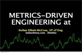 Metrics driven engineering (velocity 2011)