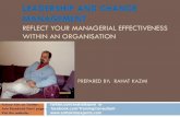 Leadership & change management, lecture 4, by rahat kazmi