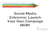 Social Media Intensive Launch Your Own Campaign Now