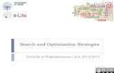 Search and Optimization Strategies