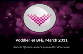 Voddler - Presentation at BFE, Copenhagen, March 2010
