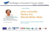Euregio etourism forum Einfuerung ins Internet Final
