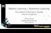 Mobile Learning = Authentic Learning