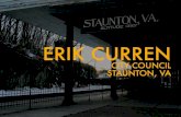 Staunton City Council - Erik Curren