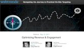 Webtrends Webinar - Navigating the Journey to Practical Targeting