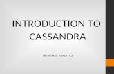 Introduciton to Apache Cassandra