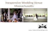 Inexpensive Wedding Venue Massachusetts