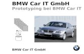 BMW Car IT GmbH Thema Abteilung Datum Seite 1 BMW Car IT GmbH Prototyping bei BMW Car IT