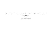 Commentary on Habakkuk, Zephaniah, Haggai 2018. 1. 25.¢  Table of Contents. About This Book. . . .