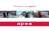 CATALOGO APSA oct.2011 · PDF file scuentos en sus productos o servicios para los e APSA. Asocia apsa las empresa periódicam Igualmente, ofrecen, a diversos dc asociados ... ro también