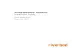 Riverbed Virtual Steelhead Appliance Installation Guide