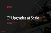 Cassandra upgrades at scale