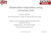 Destination Inspiration using eTourism Tool