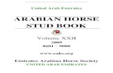 ARABIAN HORSE STUD BOOK Arabian Horse Stud Book Vol Xآ  raed al zobair (ae) 8847 rafella el nyhl (br)