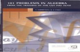 101 Problems in Algebra - T.andreescu and Z.feng