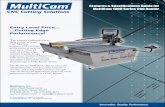 MultiCam 1000-Series CNC Router