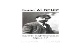 Albeniz Suite Espagnole Opus47