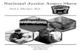 National Junior Angus Advocates for the Angus breed, Miss American Angus Madison Butler and other Angus