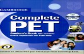 Complete PET Students Book With Answers