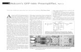 Adcomâ€™s GFP-565 Preamplifier, Part 4 - Walt ??s GFP-565 preamplifier came with an excellent phono preamp designed by Walt Jung. The circuit ... preamp has a low impedance RIAA