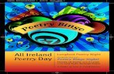 All Ireland Poetry Day ... All Ireland Poetry Day A night of fun and celebration of Longford poets past, and most of all, poets present! guest poet Noel Monahan music from Windsong