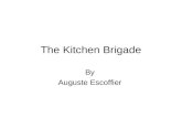 The Kitchen Brigade By Auguste Escoffier