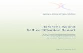Referencing and Self-certification Report Referencing Report .pdf Referencing and Self-certification