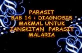 PARASITOLOGI DIAGNOSIS MAKMAL JANGKITAN MALARIA