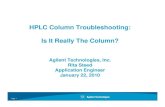 HPLC Trouble Shooting
