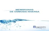 MEMBRANAS DE OSMOSIS INVERSA
