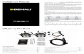 Instruction Manual DENALIELECTRONICS Instructions/Denali...¢  Note: The light pods can be mounted in