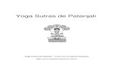 Yoga Sutras de Patanjali -    Sutras de Patanjali Yoga Sutras de Patanjai â€“ Traduccin de Gabriel Pradipaka