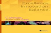 Cayman. Moving Finance Forward